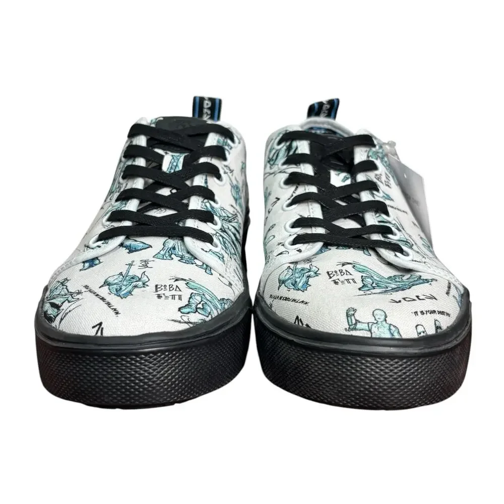 NWB Star Wars x TOMS Trvl Lite Low Men's Shoes Characters Sketch Print Size 7.5